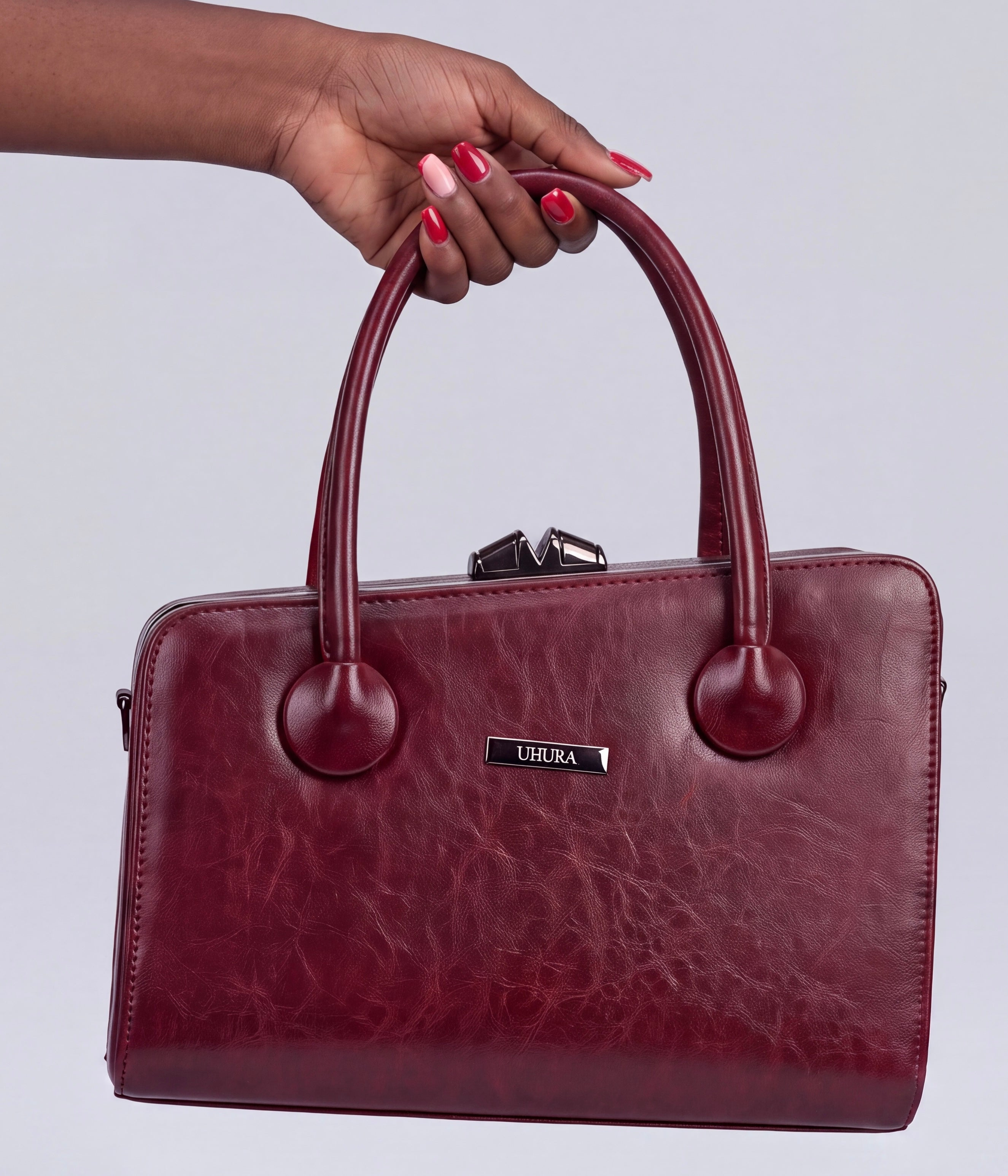 Maroon office bag