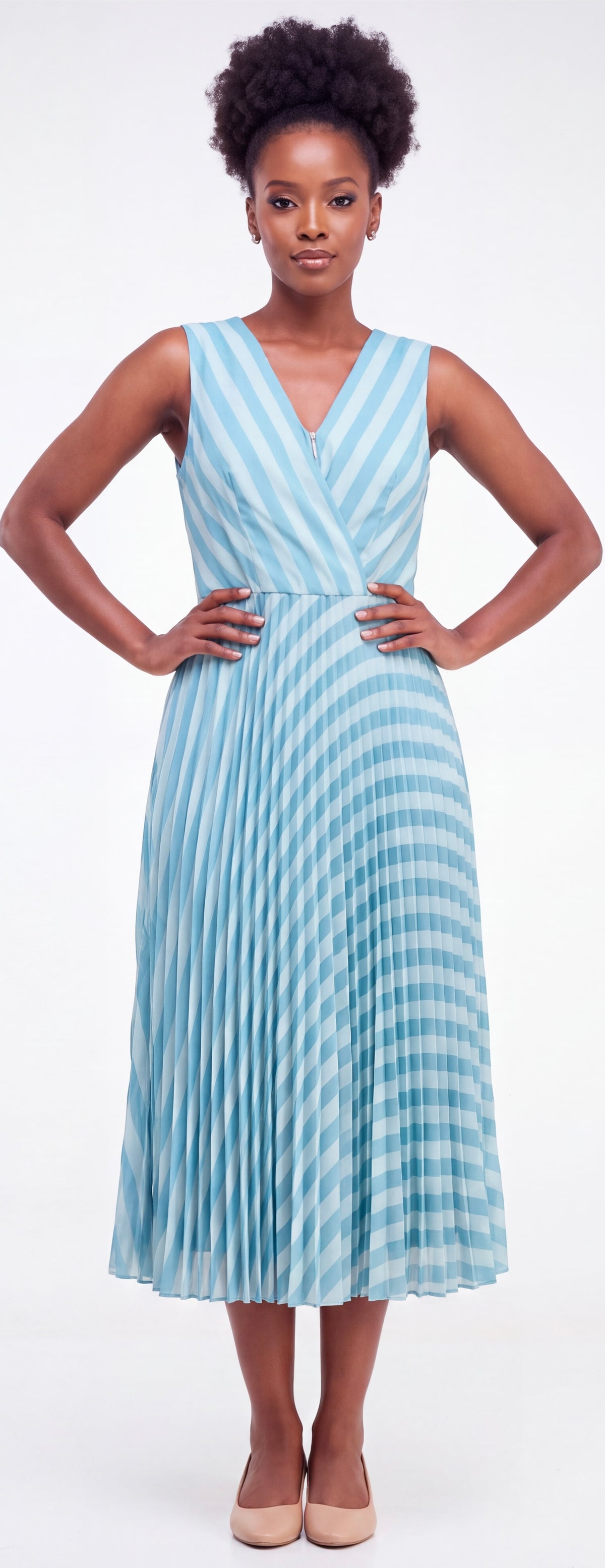 Midi skater dress