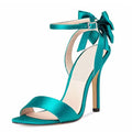 Aqua heels