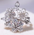 Silver brooch