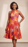 Print dress