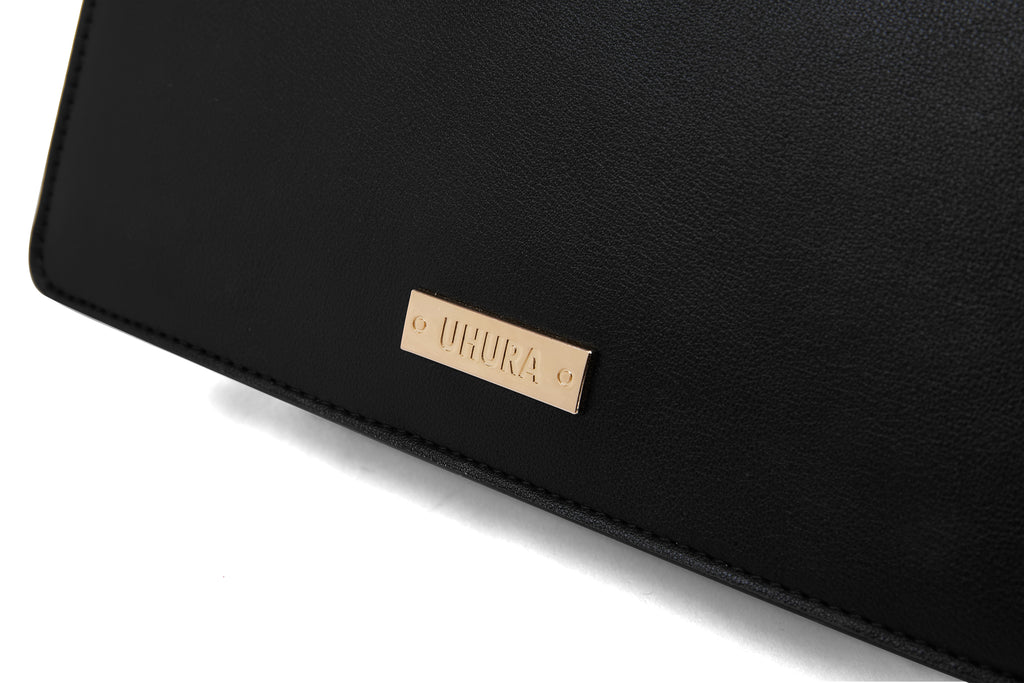 Black buckle bag