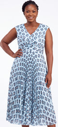 Midi tea length dress