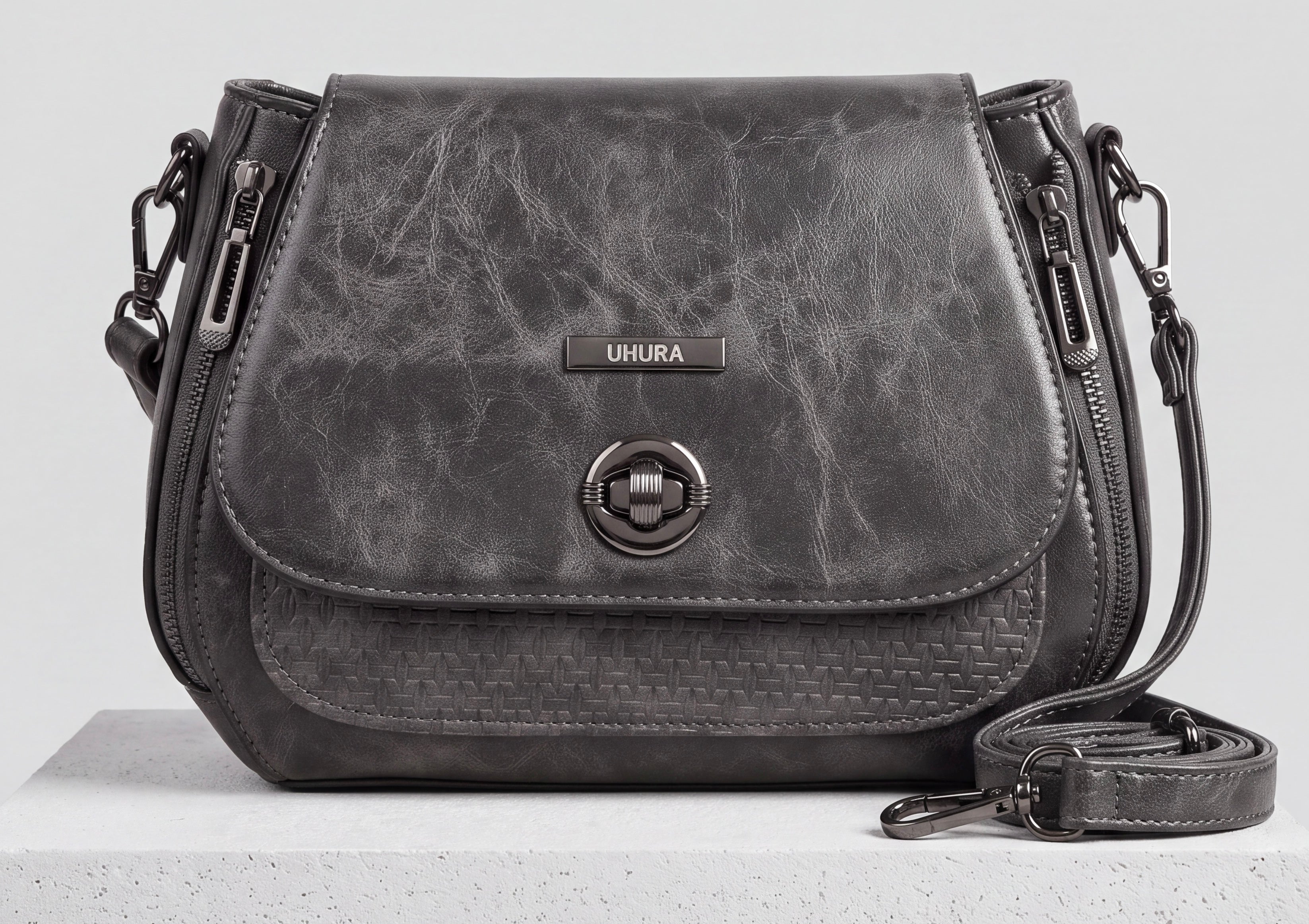 Grey medium bag