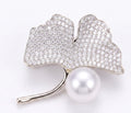 Silver brooch
