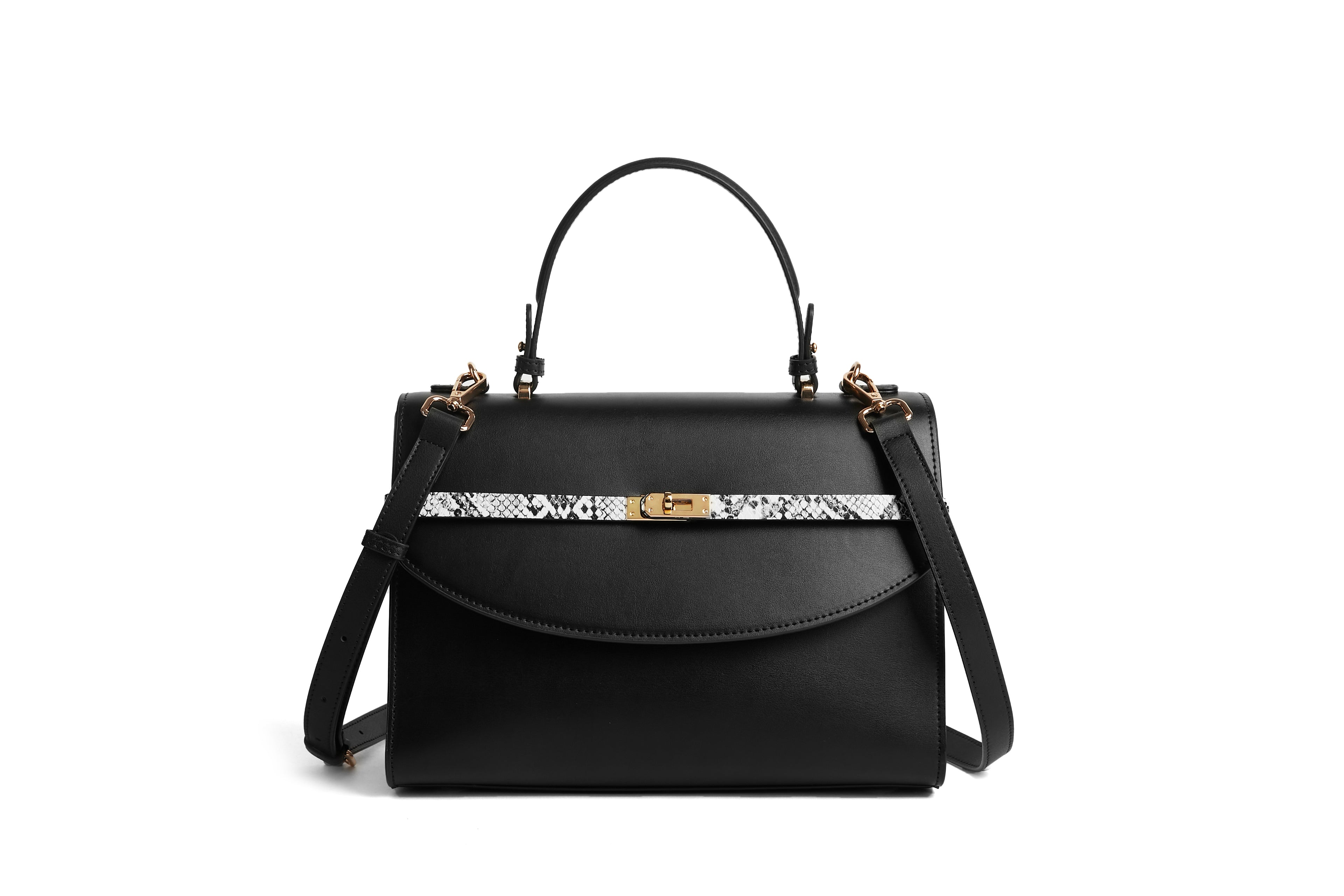 Black medium size office bag