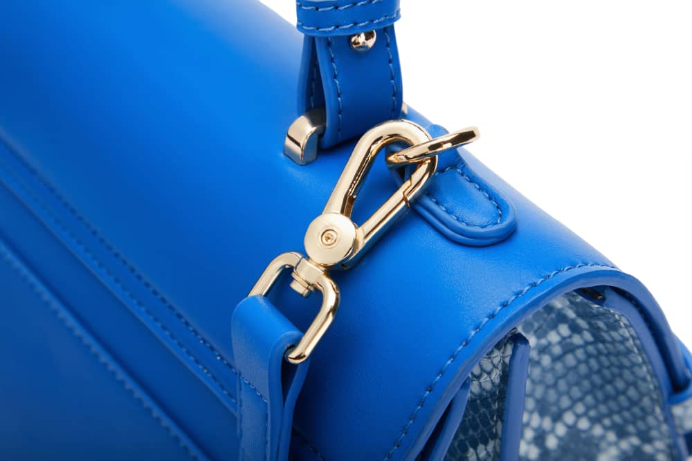 Blue medium size office bag