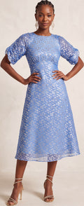 Blue dress