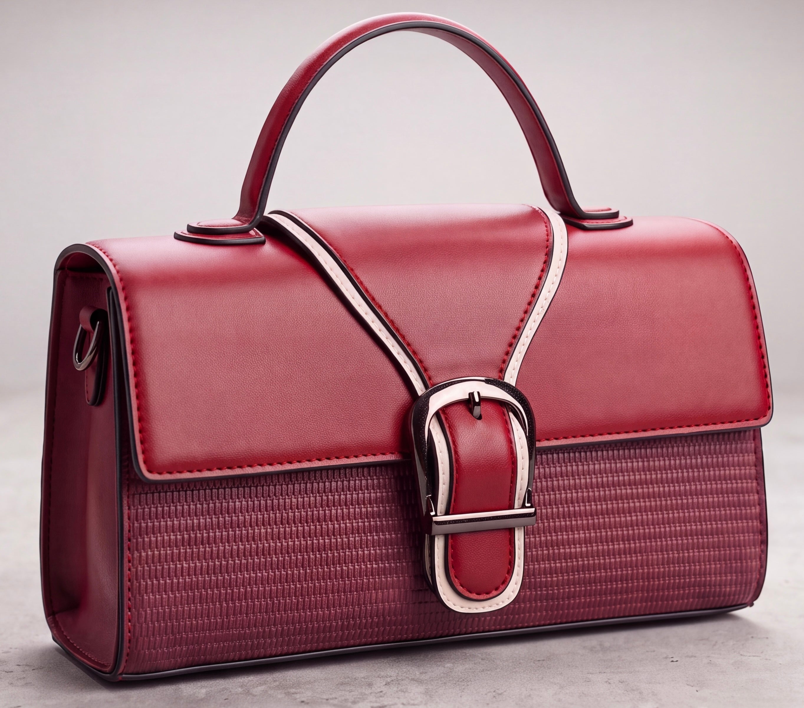 Red office bag