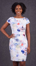 Short floral dress