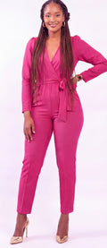 Pink jumpsuit