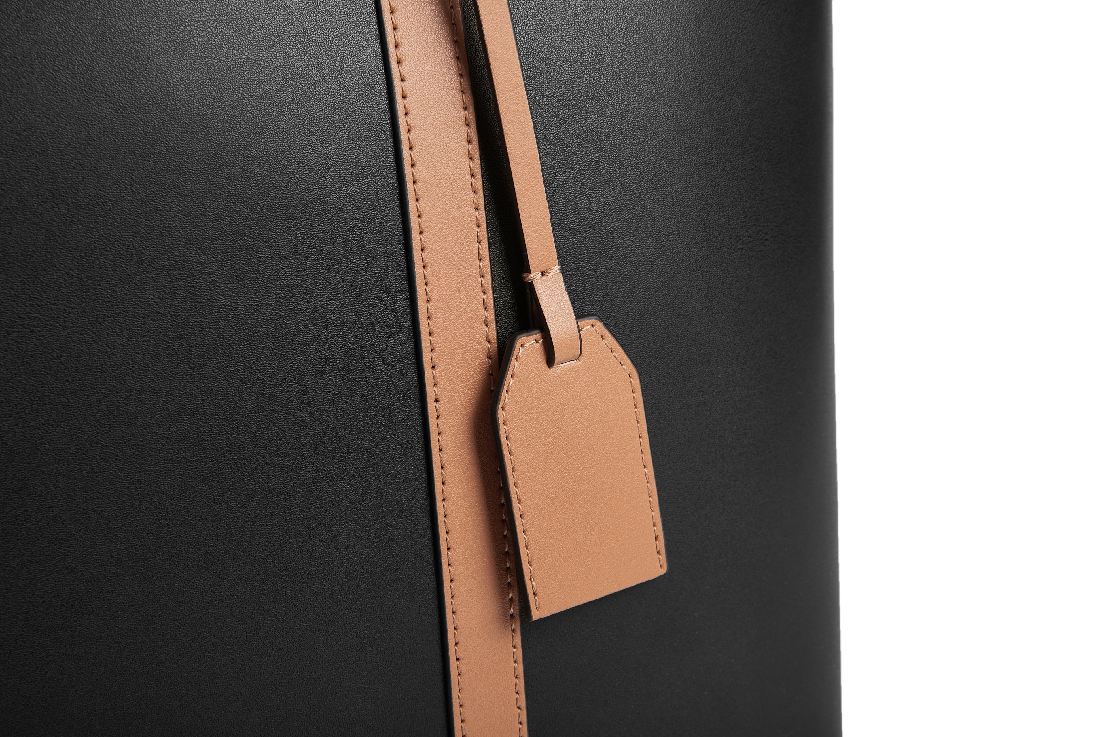 Black large tote bag