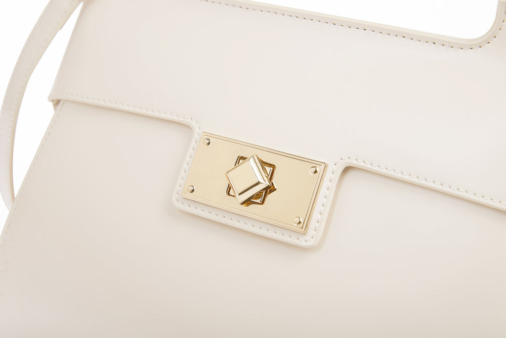 Nude crossbody bag