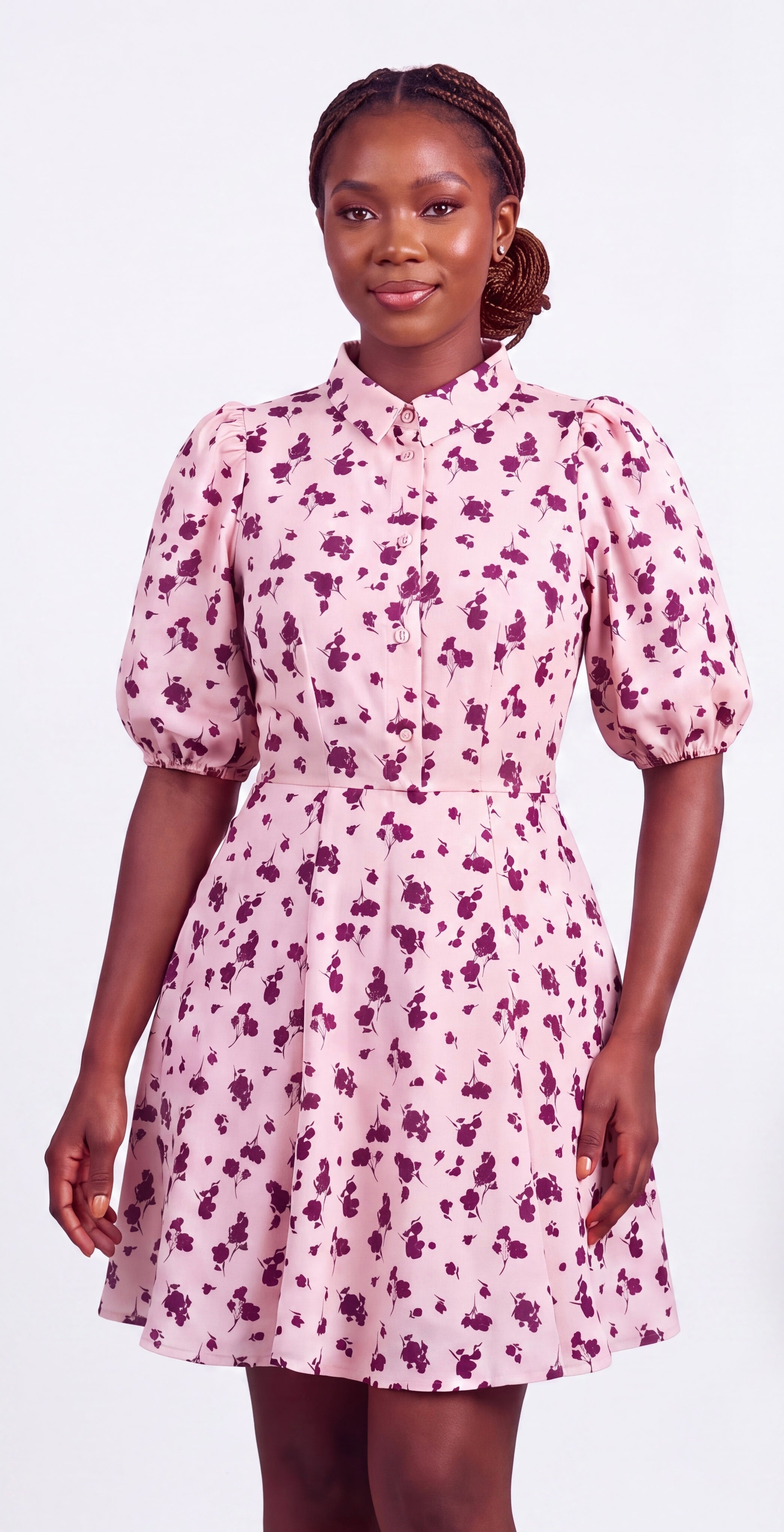 Floral skater dress