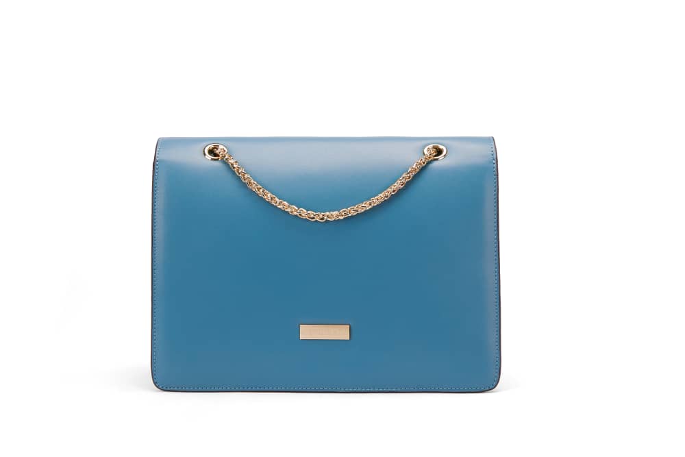 Aqua medium size bag