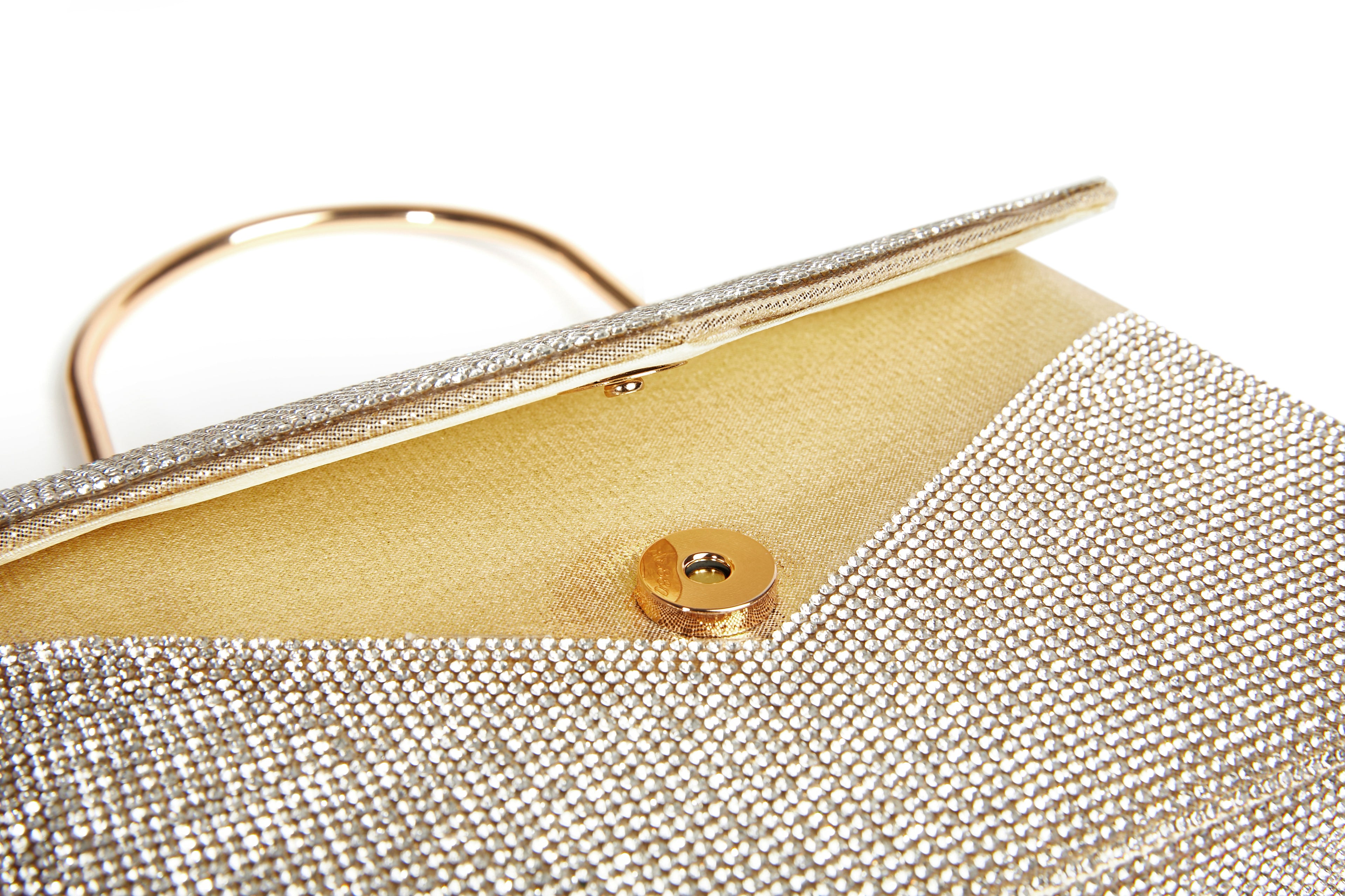 Gold clutch