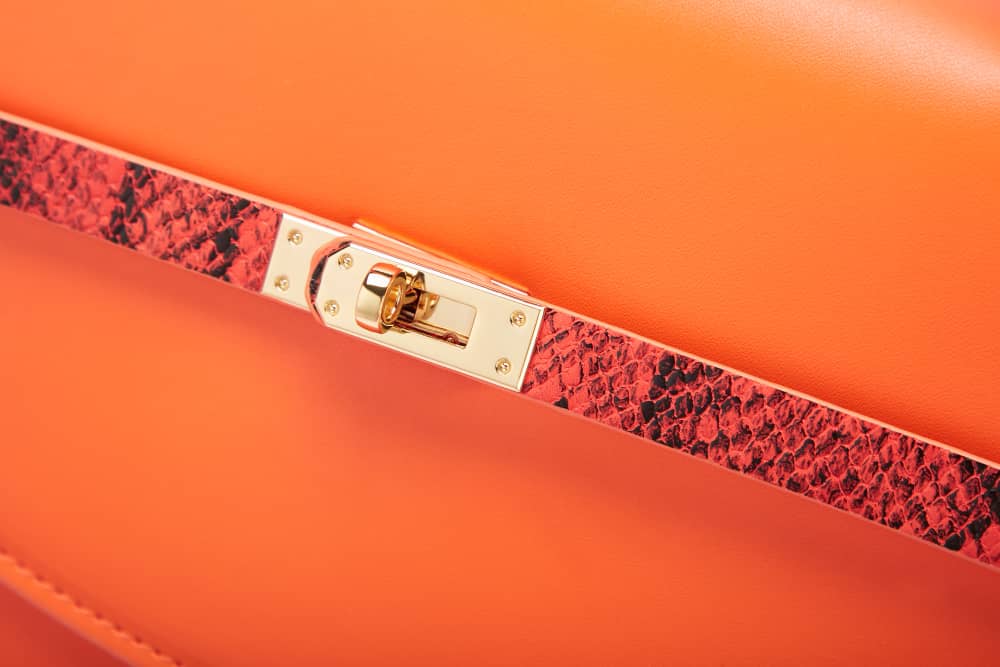 Orange medium size bag