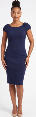 Navy bodycon dress