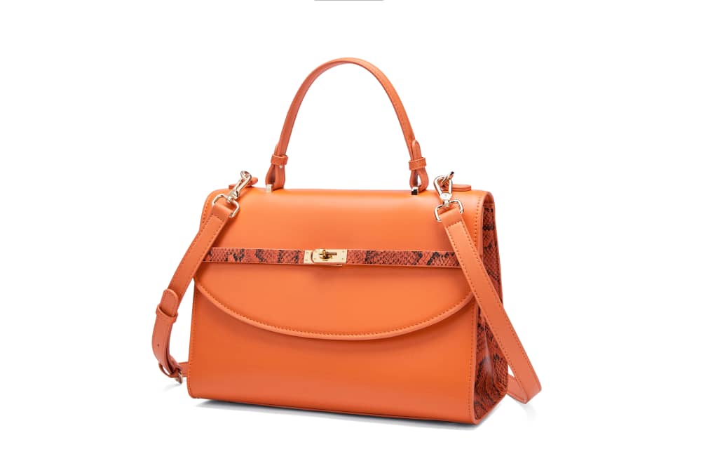Orange medium size bag