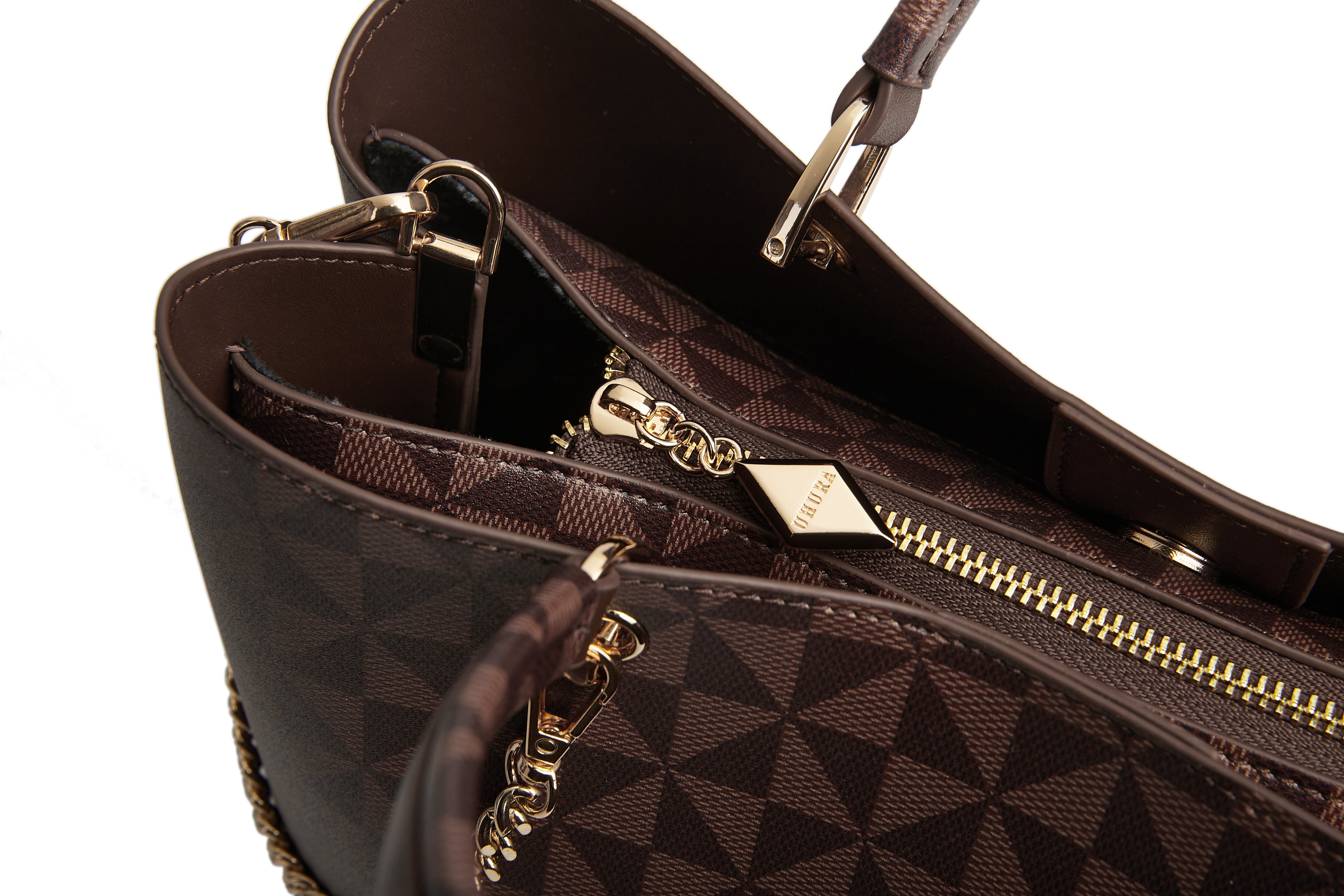 Coffee print medium bag