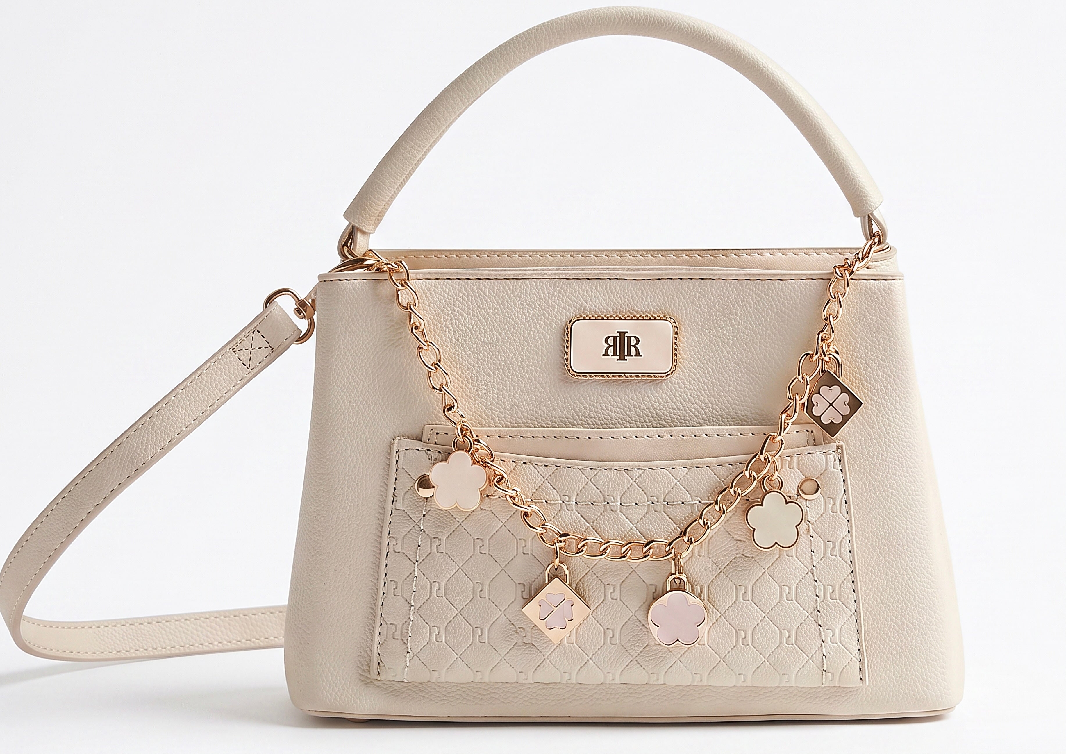 Nude medium size bag