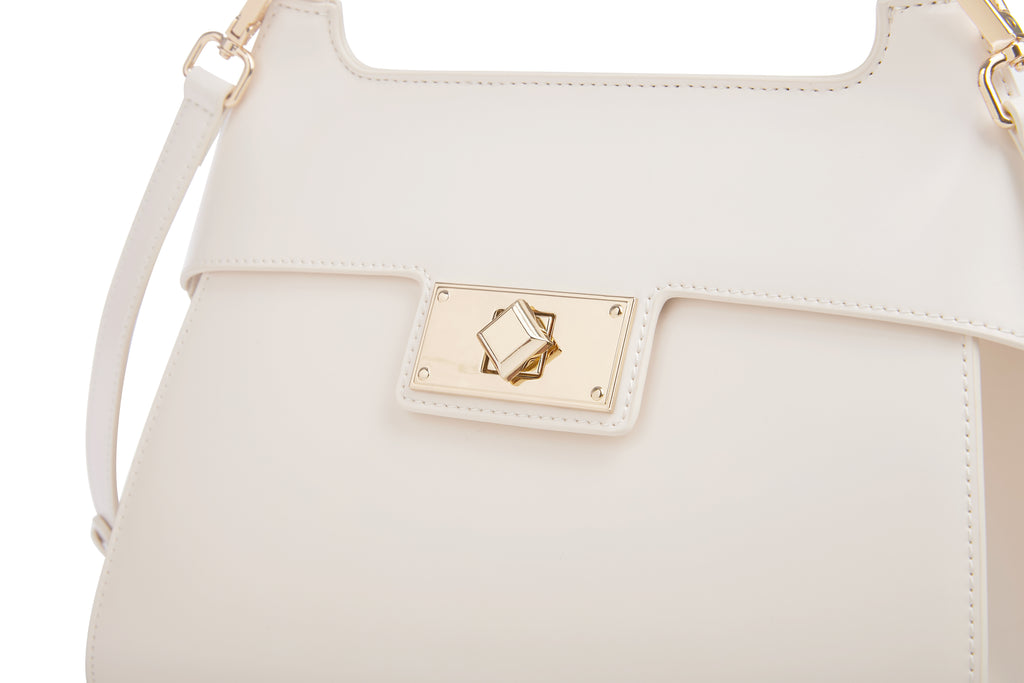 Nude crossbody bag