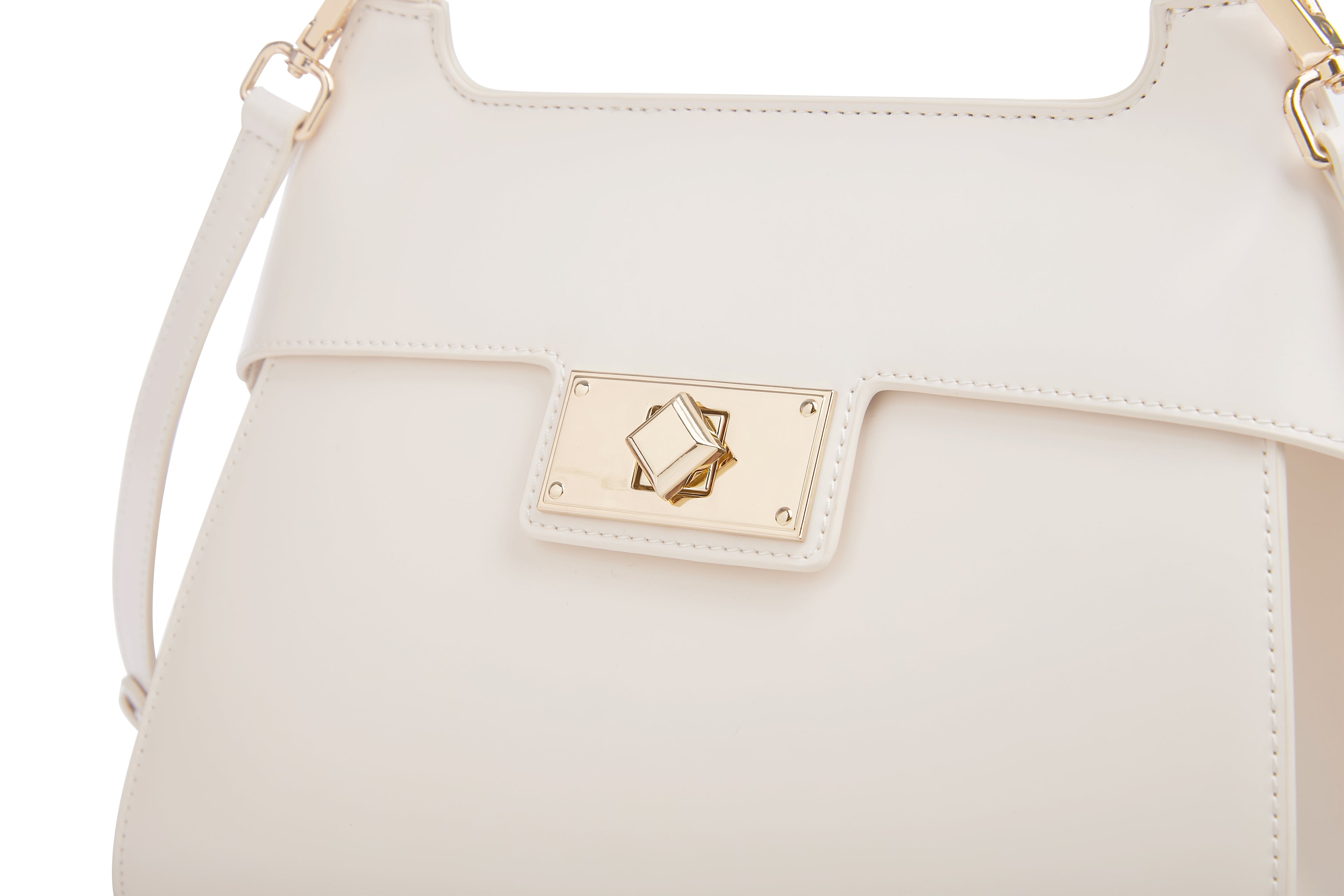 Nude crossbody bag
