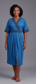 Blue dress