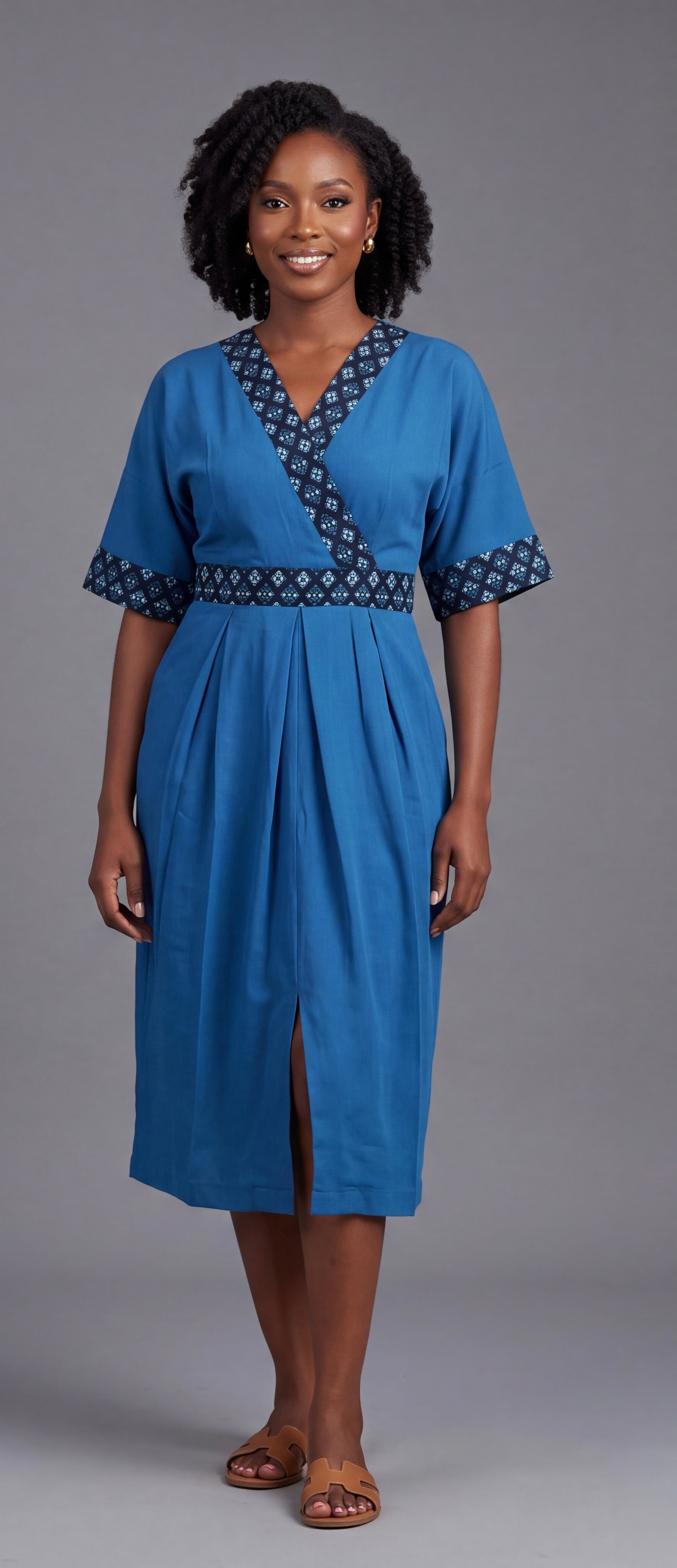 Blue dress