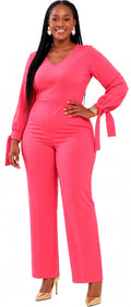 Pink jumpsuit