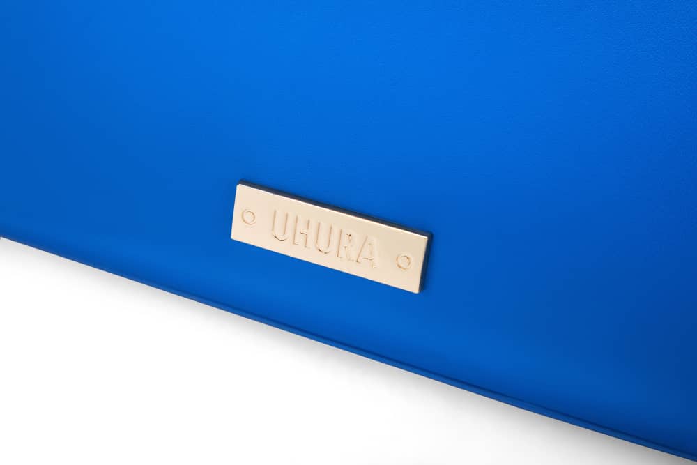 Blue medium size office bag