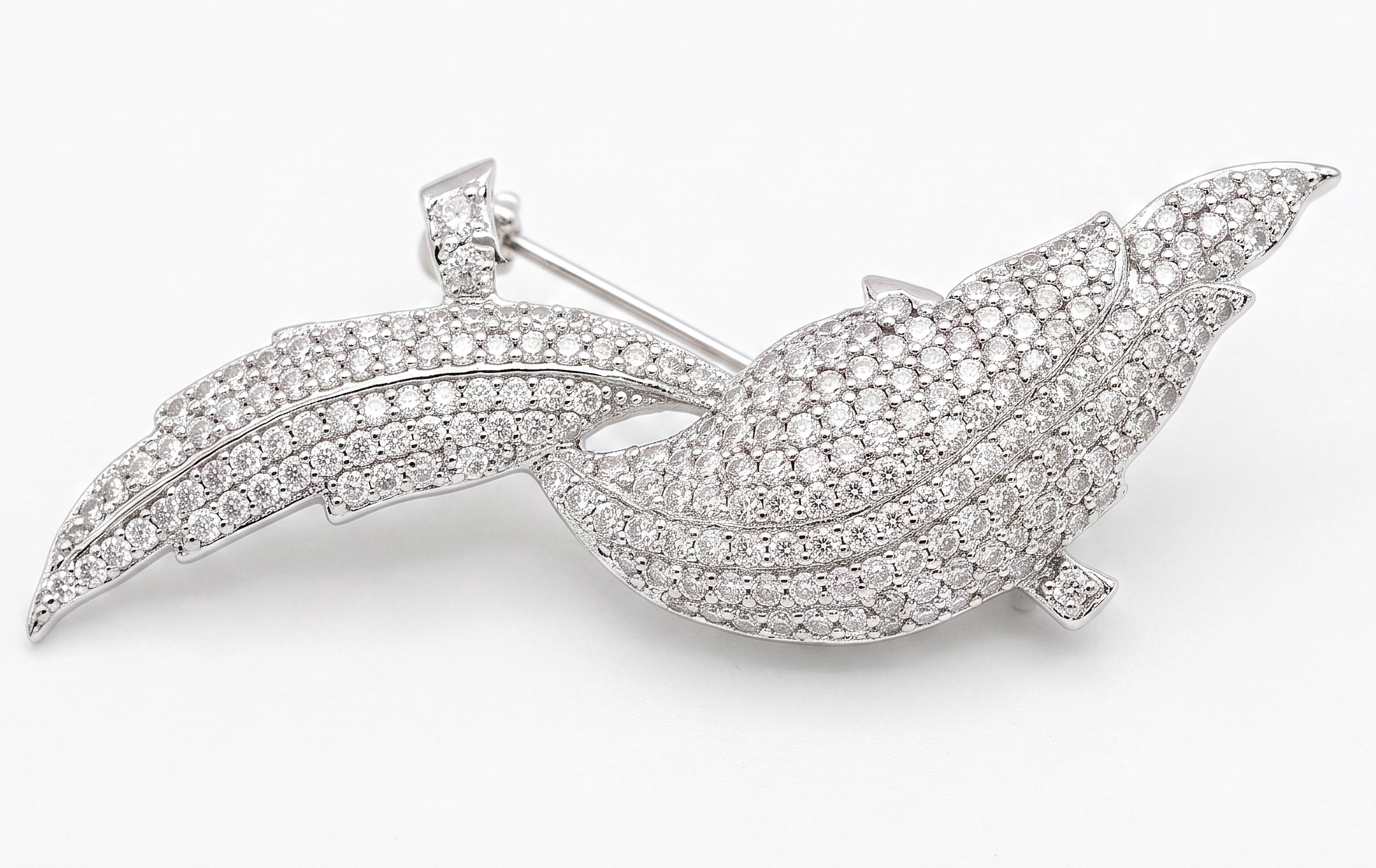 Silver brooch