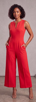 Red jumpsuit
