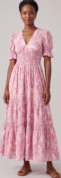 Print cotton dress