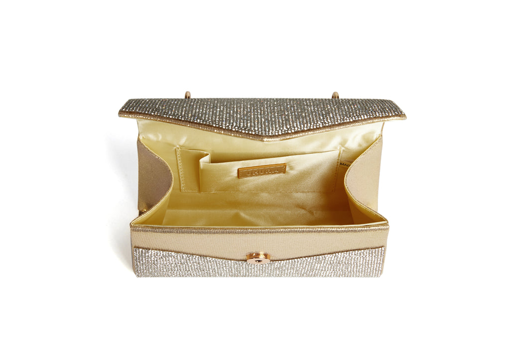 Gold clutch