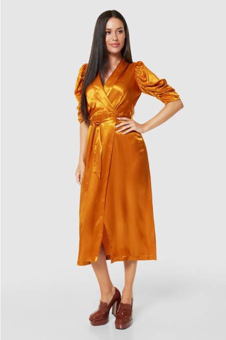 Copper dress