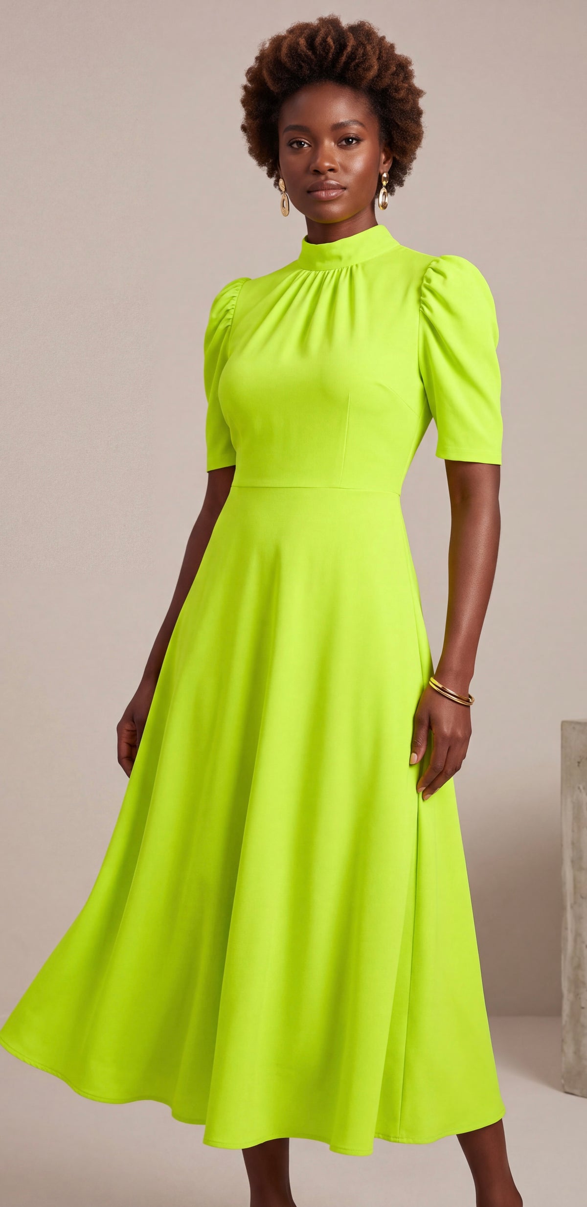 Lime dress