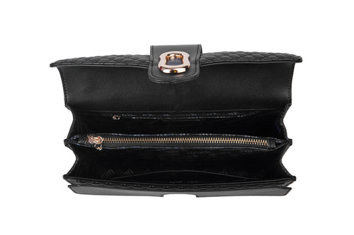 Black buckle bag