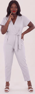 Grey jumpsuit