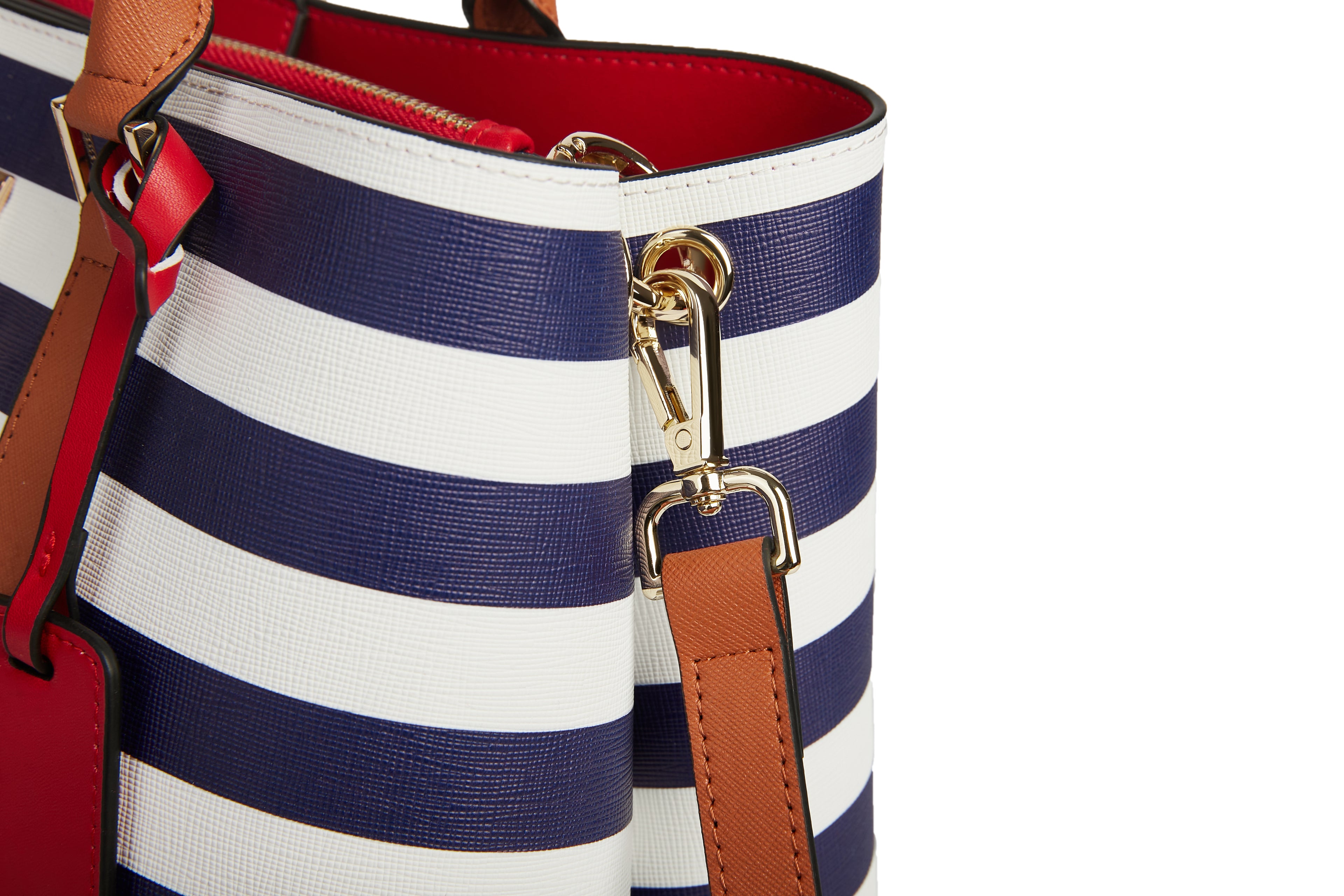 Blue mono chrome medium bag