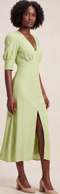 Midi print dress