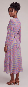 Midi print dress