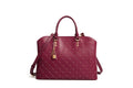 Burgundy large studded bag