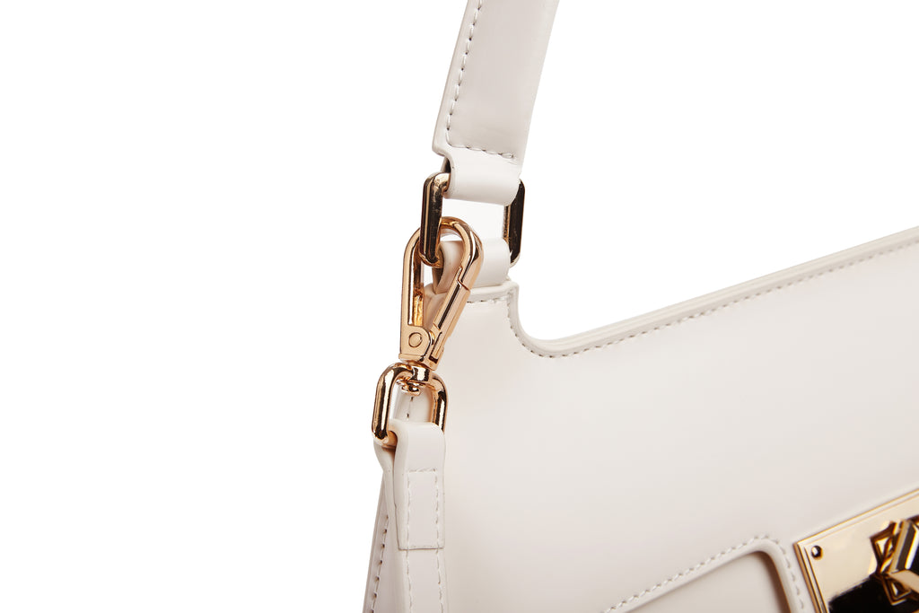 Nude crossbody bag