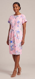 Midi print dress