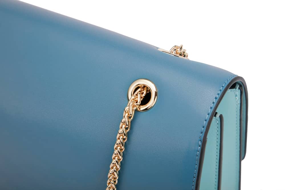 Aqua medium size bag
