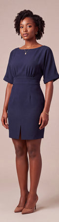 Mini slit dress