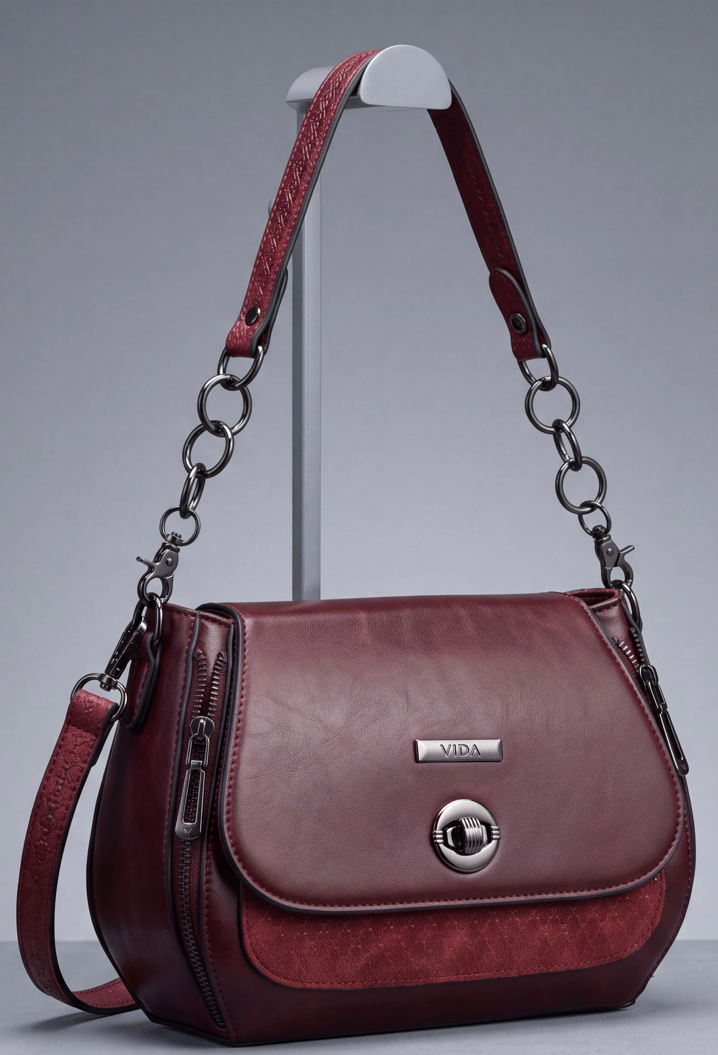 Maroon medium size bag