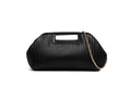Black clutch large size bag