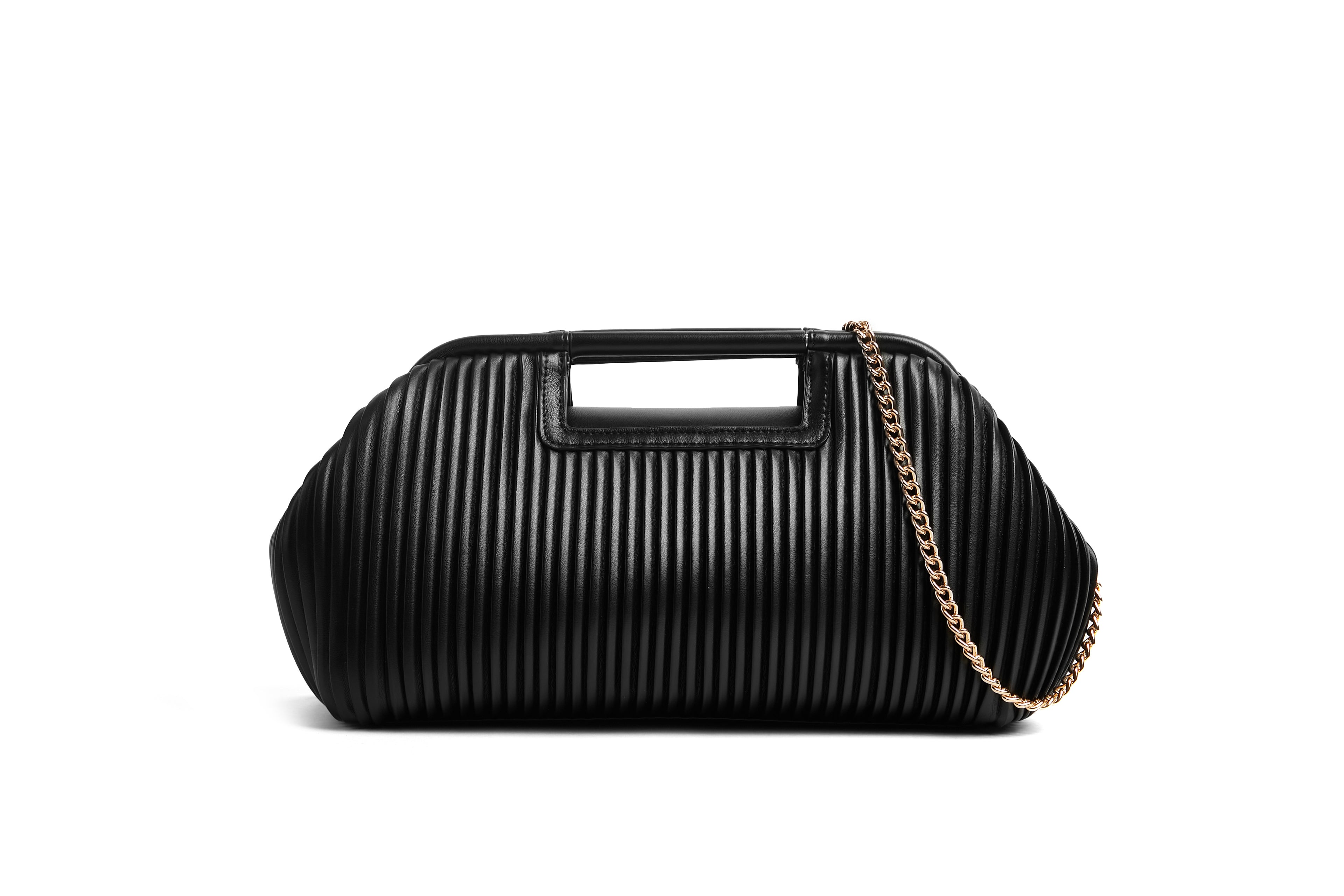 Black clutch large size bag